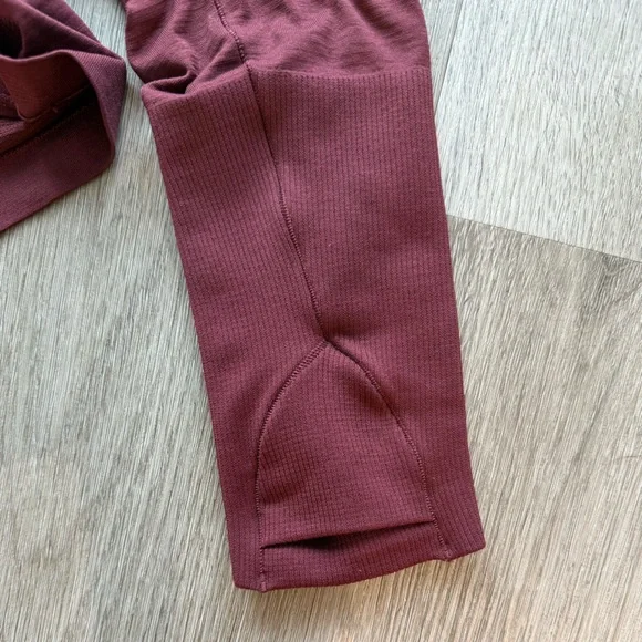 NWOT Lululemon Swiftly Tech Long Sleeve, Sz 10, Red Merlot - EXCELLENT CONDITION - Picture 6 of 6